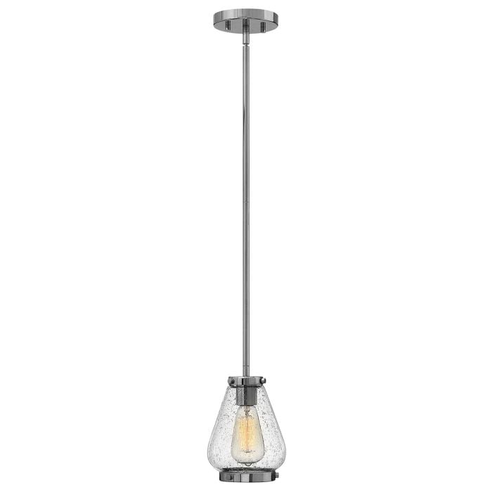elstead lighting Finley 1 Light Mini Pendant - Chrome