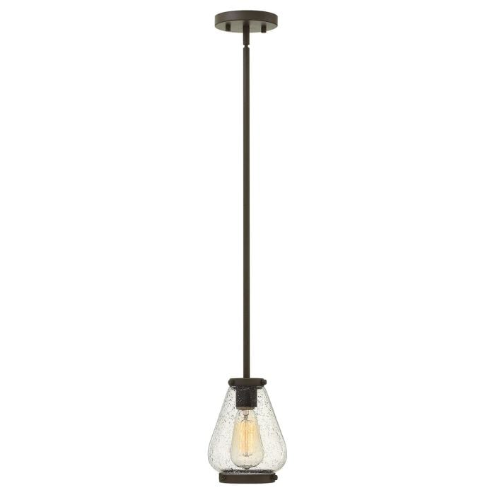 elstead lighting Finley 1 Light Mini Pendant - Oil Rubbed Bronze