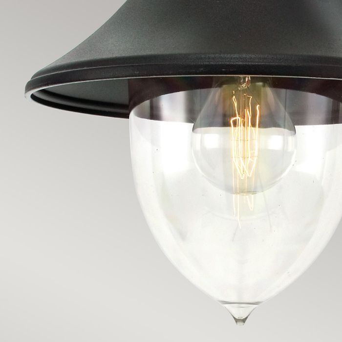 Elstead Lighting Firenze 1 Light Chain Lantern - Black