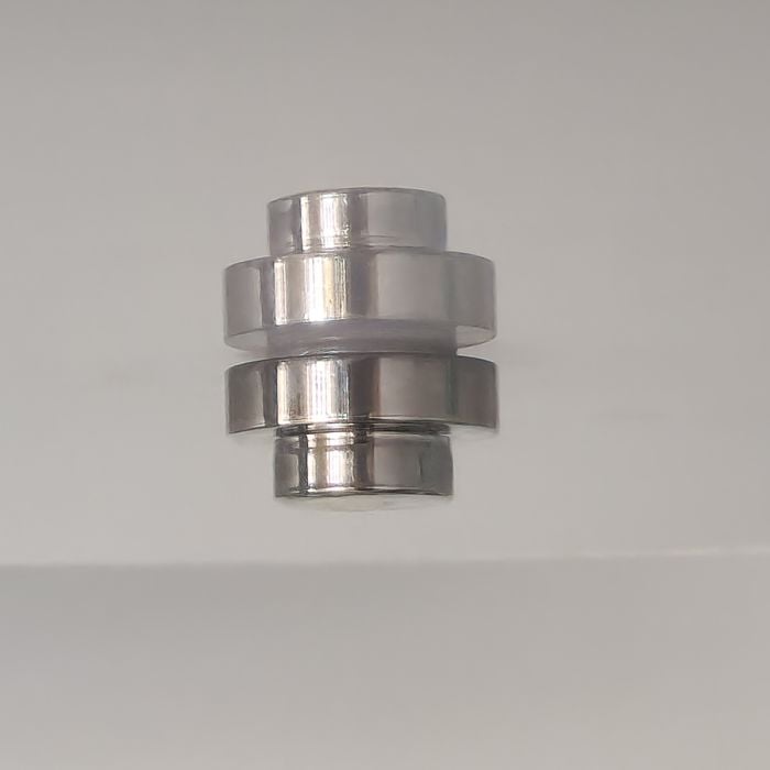 Elstead Lighting Fletcher 18" Flush - Polished Chrome With Ivory Shade