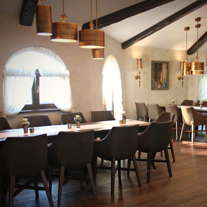 Elstead Lighting Fragment 1 Light Large Pendant - Aged Gold