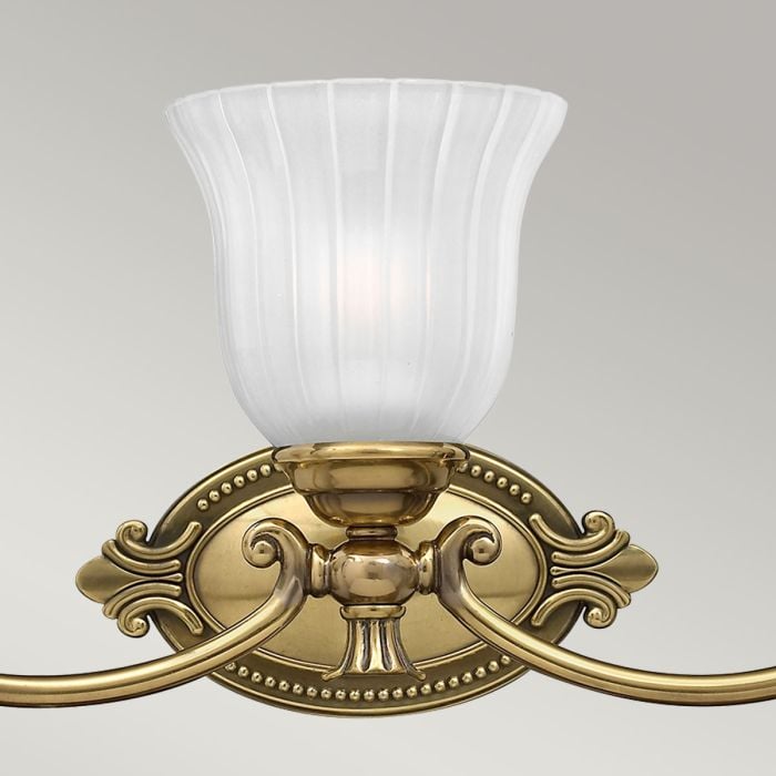 Elstead Lighting Francoise 3 Light Wall Light - Burnished Brass