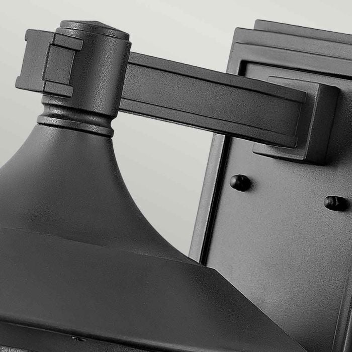 Elstead Lighting Freeport 1 Light Large Wall Lantern - Textured Black