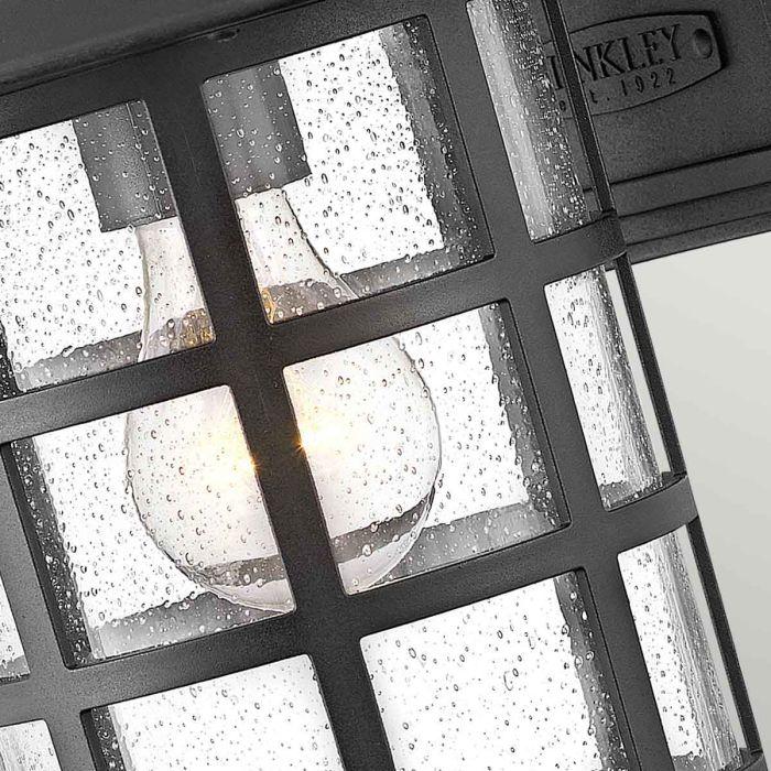 Elstead Lighting Freeport 1 Light Medium Wall Lantern - Textured Black