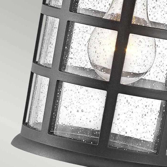 Elstead Lighting Freeport 1 Light Medium Wall Lantern - Textured Black