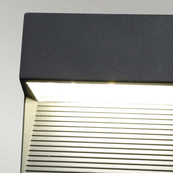Elstead Lighting Freyr Square 1 Light Wall Light - Graphite