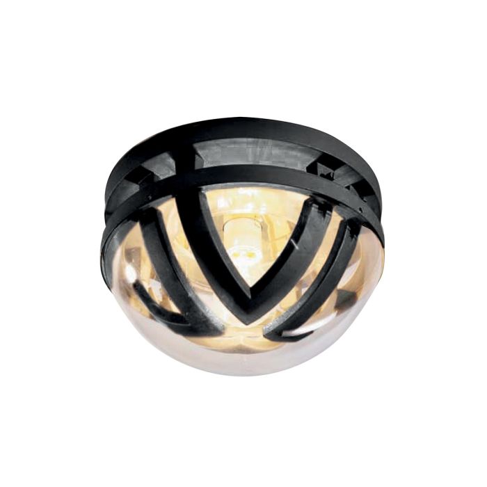 elstead lighting Frida 1 Light Ceiling Light - Graphite