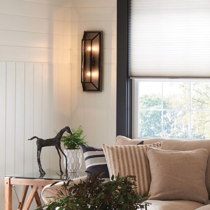 Elstead Lighting Fulton 2 Light Wall Light - Bronze And Brass