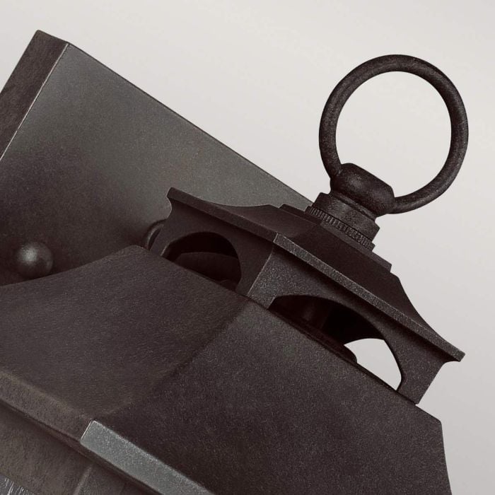 Elstead Lighting Galena 1 Light Small Wall Lantern - Sable