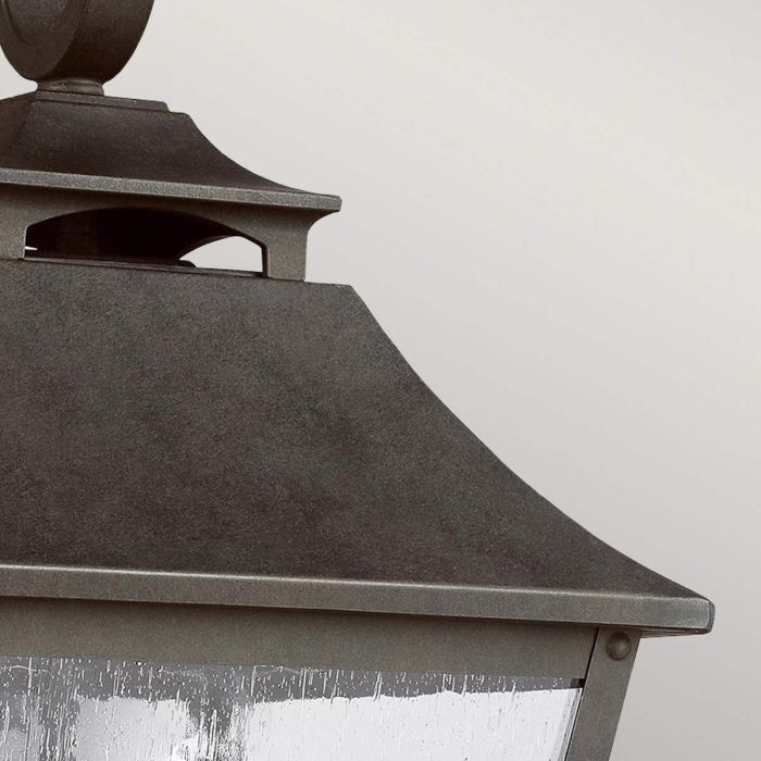 Elstead Lighting Galena 3 Light Large Wall Lantern - Sable