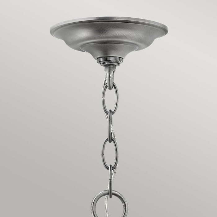Elstead Lighting Gentry 3 Light Small Pendant - Pewter