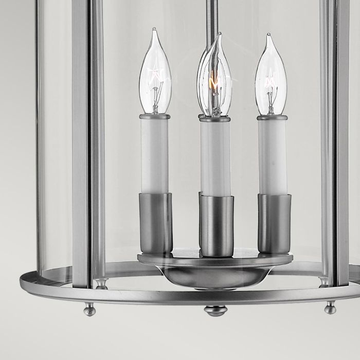 Elstead Lighting Gentry 4 Light Medium Pendant - Pewter