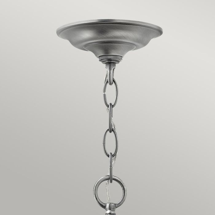Elstead Lighting Gentry 6 Light Large Pendant - Pewter