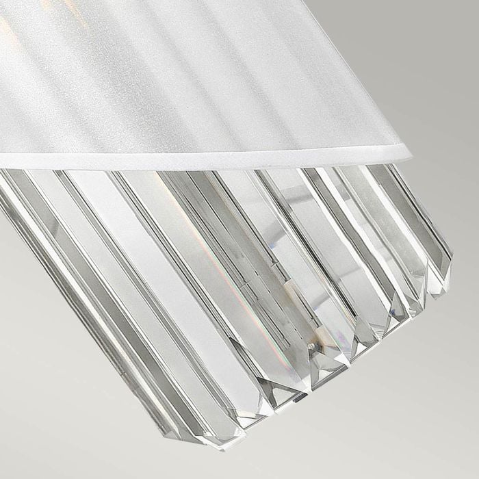 Elstead Lighting Gigi 1 Light Wall Light - Polished Nickel