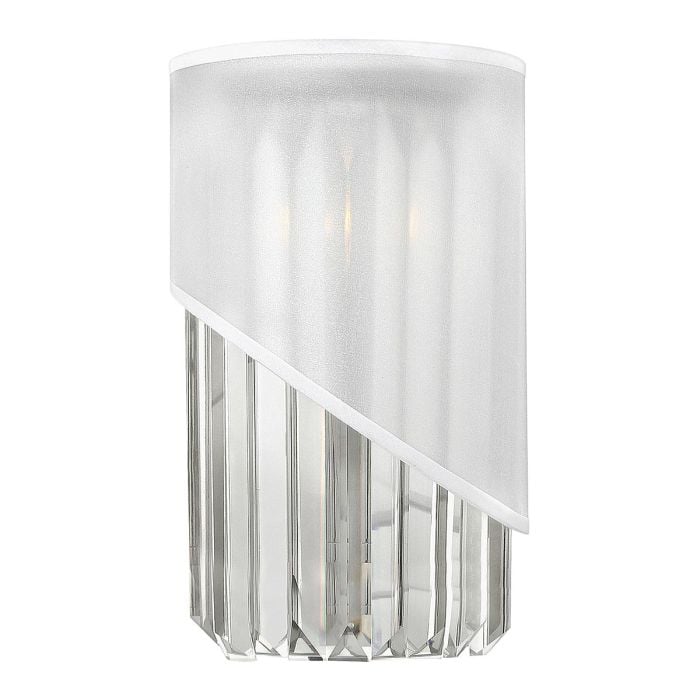 elstead lighting Gigi 1 Light Wall Light - Polished Nickel