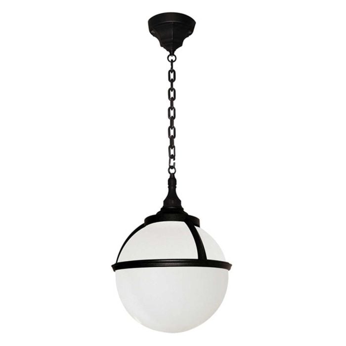 elstead lighting Glenbeigh 1 Light Chain Lantern - Black