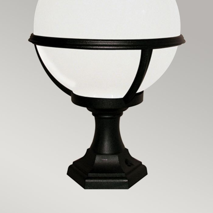 Elstead Lighting Glenbeigh 1 Light Pedestal/Porch Lantern - Black