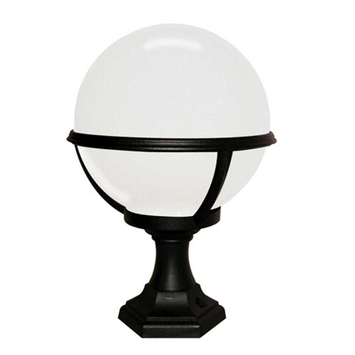 elstead lighting Glenbeigh 1 Light Pedestal/Porch Lantern - Black
