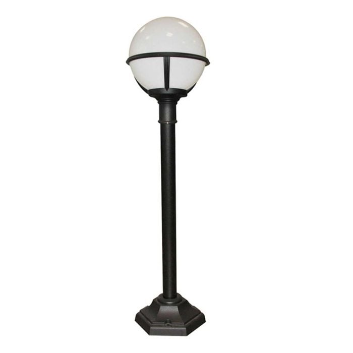 elstead lighting Glenbeigh 1 Light Pillar Lantern - Black