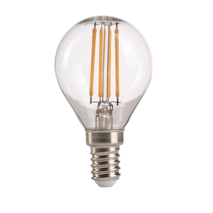 Elstead Lighting Golf Ball LED E14 Lamp - Clear Glass
