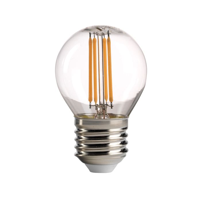 Elstead Lighting Golf Ball LED E27 Lamp - Clear Glass