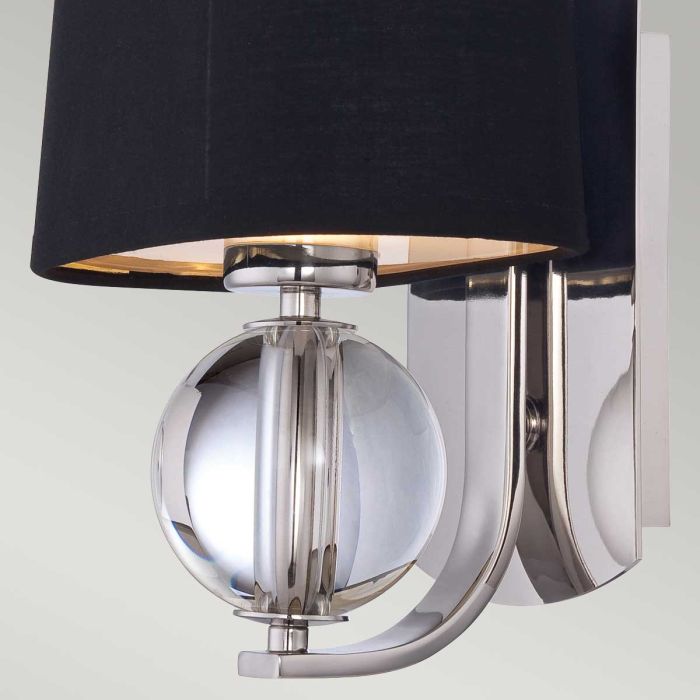 Elstead Lighting Gotham 1 Light Wall Light - Imperial Silver