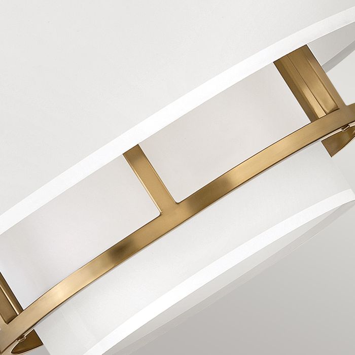 Elstead Lighting Graham 3 Light Duo Mount - Lacquered Brass