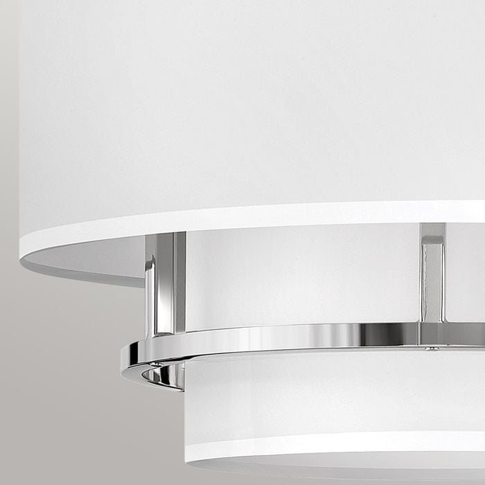 Elstead Lighting Graham 3 Light Duo Mount - Polished Nickel