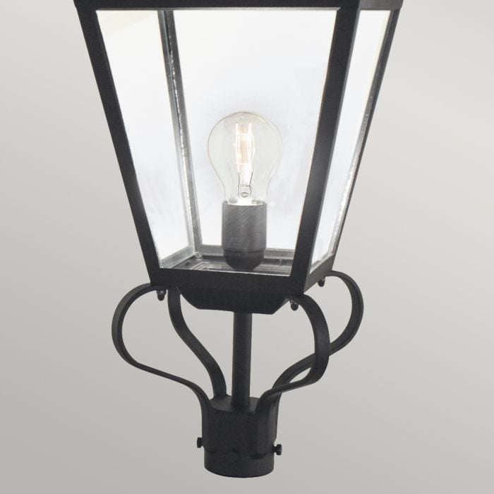 Elstead Lighting Grampian 1 Light Lamp Head Only - Black