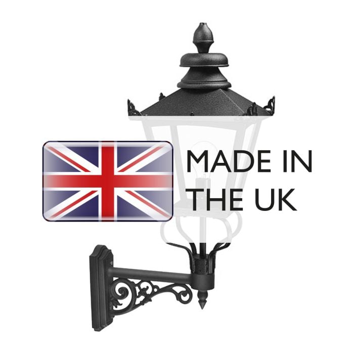 Elstead Lighting Grampian 1 Light Wall Lantern - Black