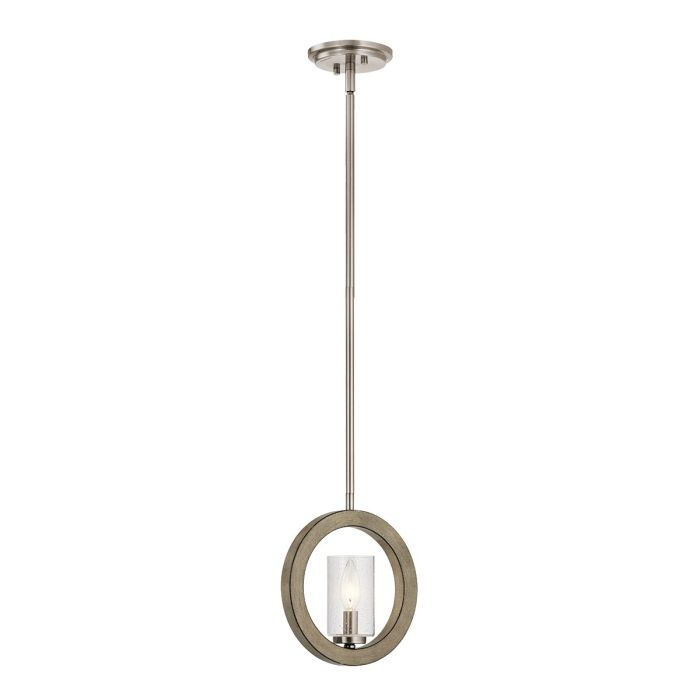 elstead lighting Grand Bank 1 Light Wall Light/ Mini-Pendant/ Semi-Flush - Distressed Antique Grey
