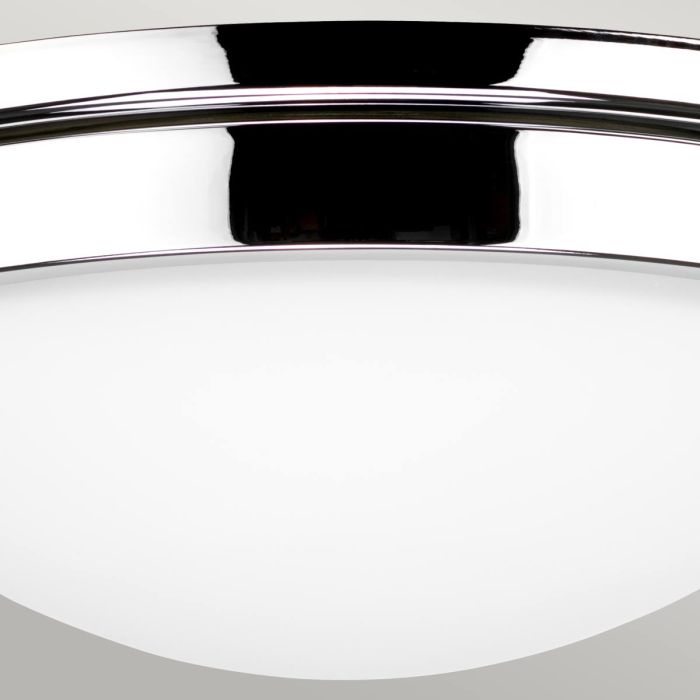 Elstead Lighting Gravity 2 Light Flush Light - Polished Chrome