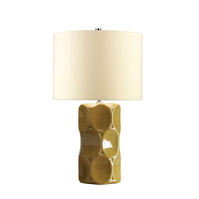 elstead lighting Green Retro 1 Light Table Lamp - Green