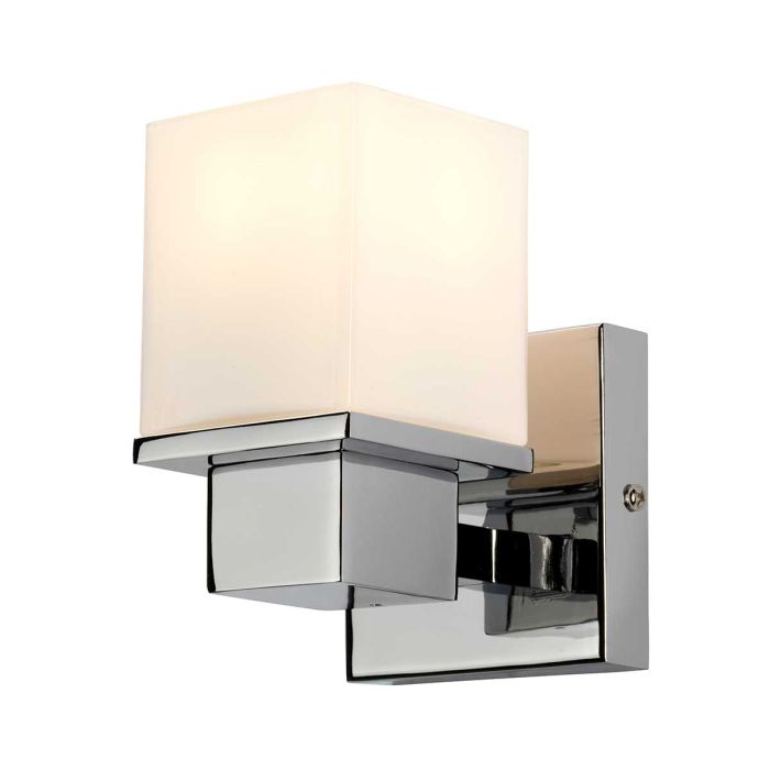 elstead lighting Greenwich 1 Light Wall Light - Polished Chrome GS258
