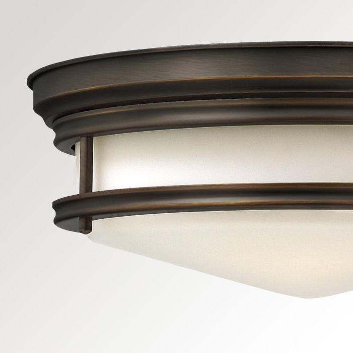 Elstead Lighting Hadley 3 Light Flush - Oil Rubbed Bronze