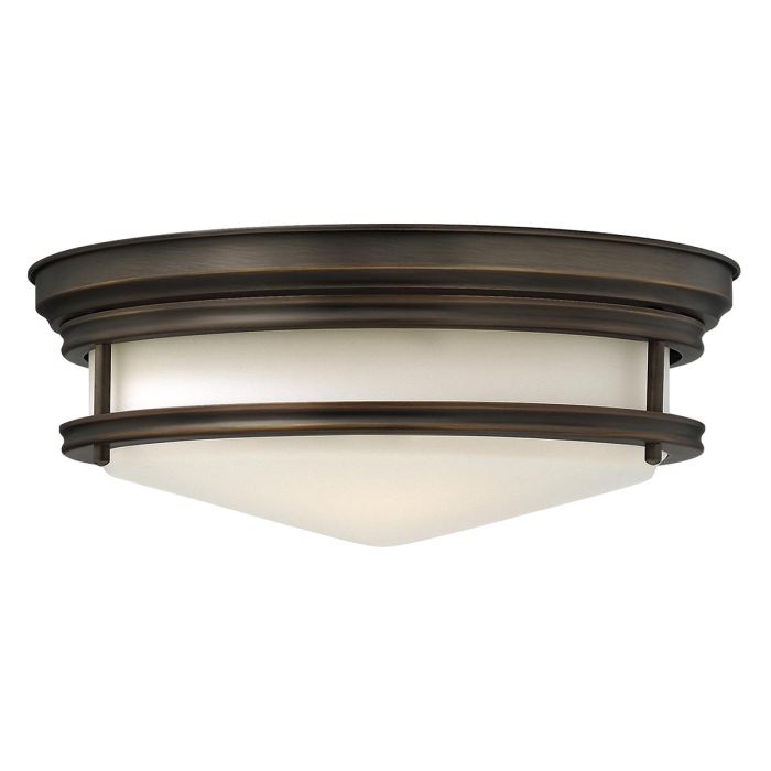 elstead lighting Hadley 3 Light Flush - Oil Rubbed Bronze