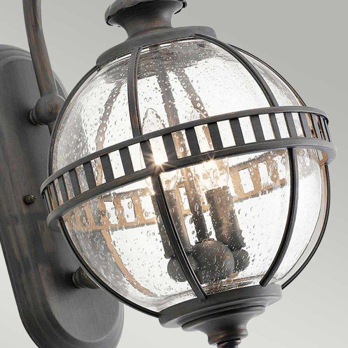 Elstead Lighting Halleron 2 Light Wall Lantern - Londonderry