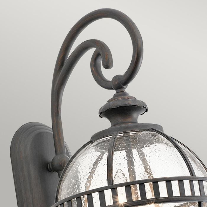 Elstead Lighting Halleron 2 Light Wall Lantern - Londonderry
