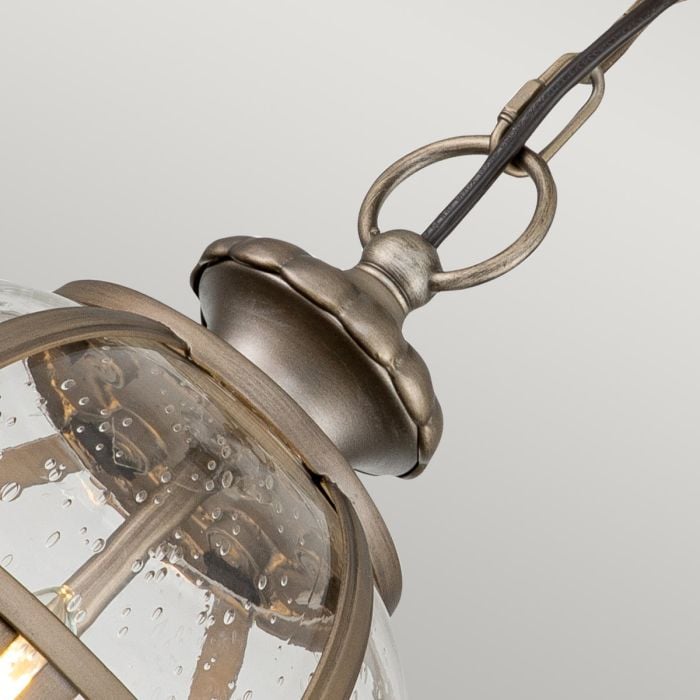 Elstead Lighting Halleron 3 Light Chain Lantern - Burnished Bronze