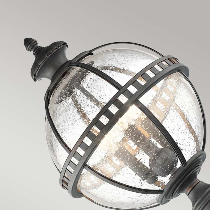 Elstead Lighting Halleron 3 Light Pedestal Lantern - Londonderry