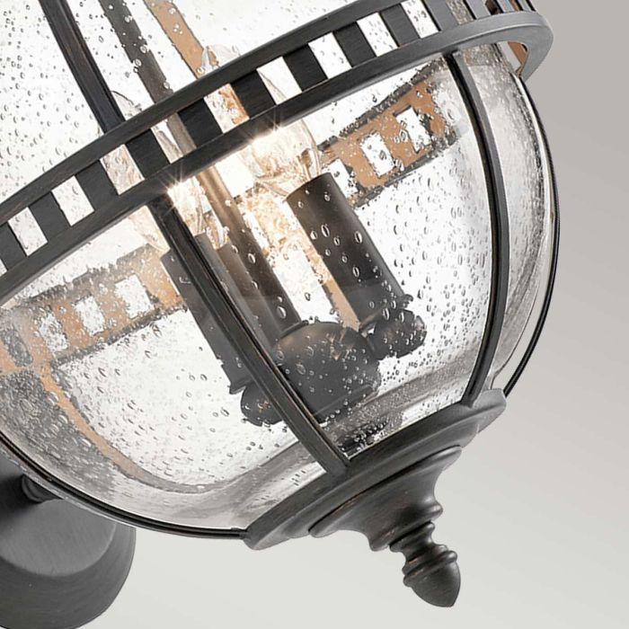 Elstead Lighting Halleron 3 Light Wall Lantern - Londonderry