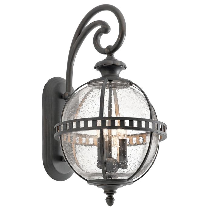 elstead lighting Halleron 3 Light Wall Lantern - Londonderry