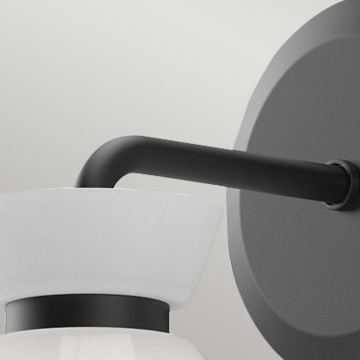 Elstead Lighting Halston 1 Lt Wall Light - Matte Black