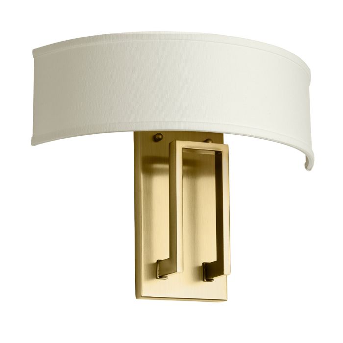 elstead lighting Hampton 2 lt Wall Light - Brushed Brass