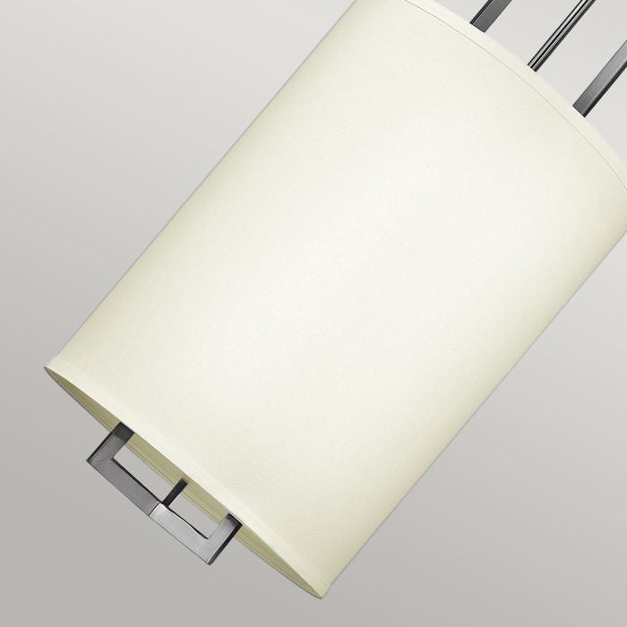 Elstead Lighting Hampton 3 Light Pendant - Antique Nickel