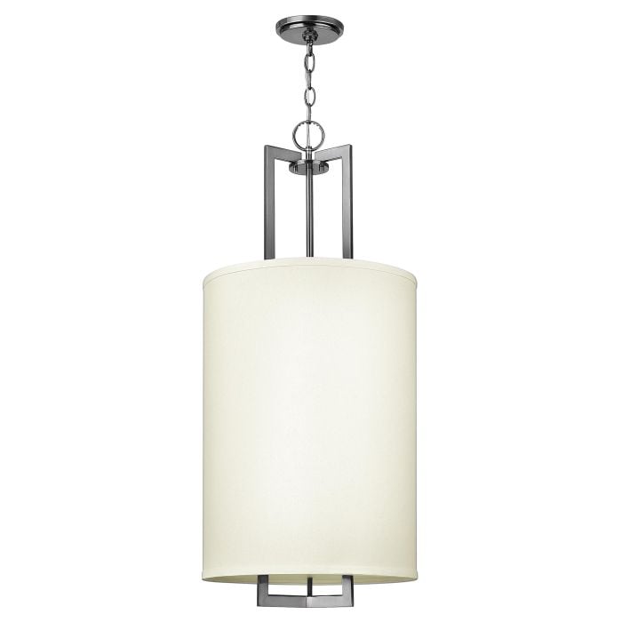 elstead lighting Hampton 3 Light Pendant - Antique Nickel