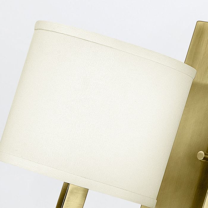 Elstead Lighting Hampton1 Lt Wall Light - Brushed Brass