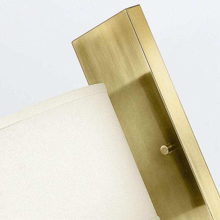 Elstead Lighting Hampton1 Lt Wall Light - Brushed Brass