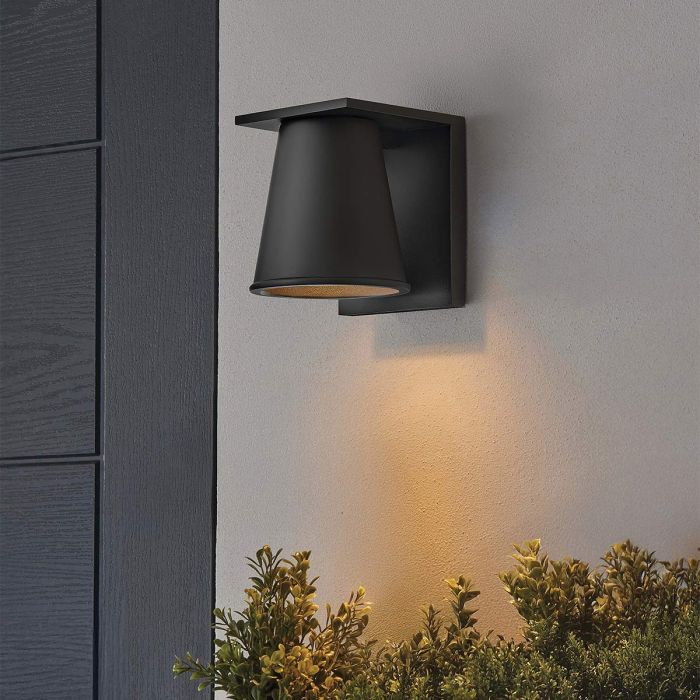 Elstead Lighting Hans Coastal Small Wall Lantern - Matt Black