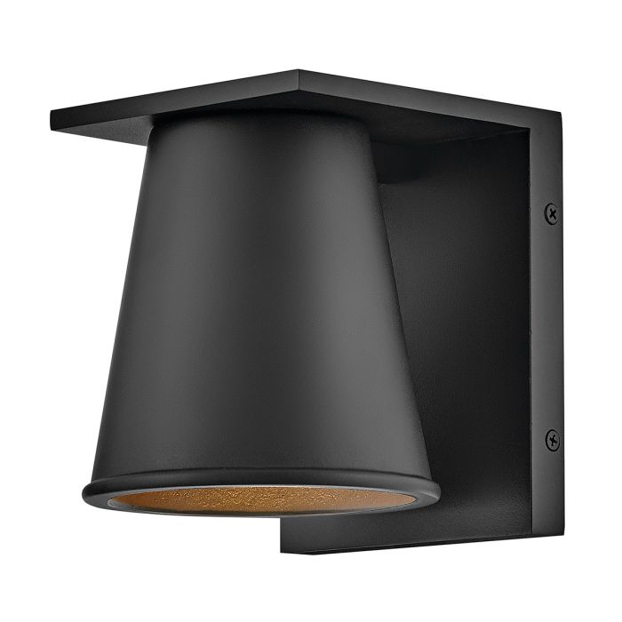 elstead lighting Hans Coastal Small Wall Lantern - Matt Black